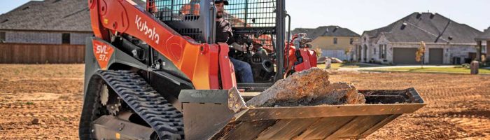 Kubota SVL972 track loader