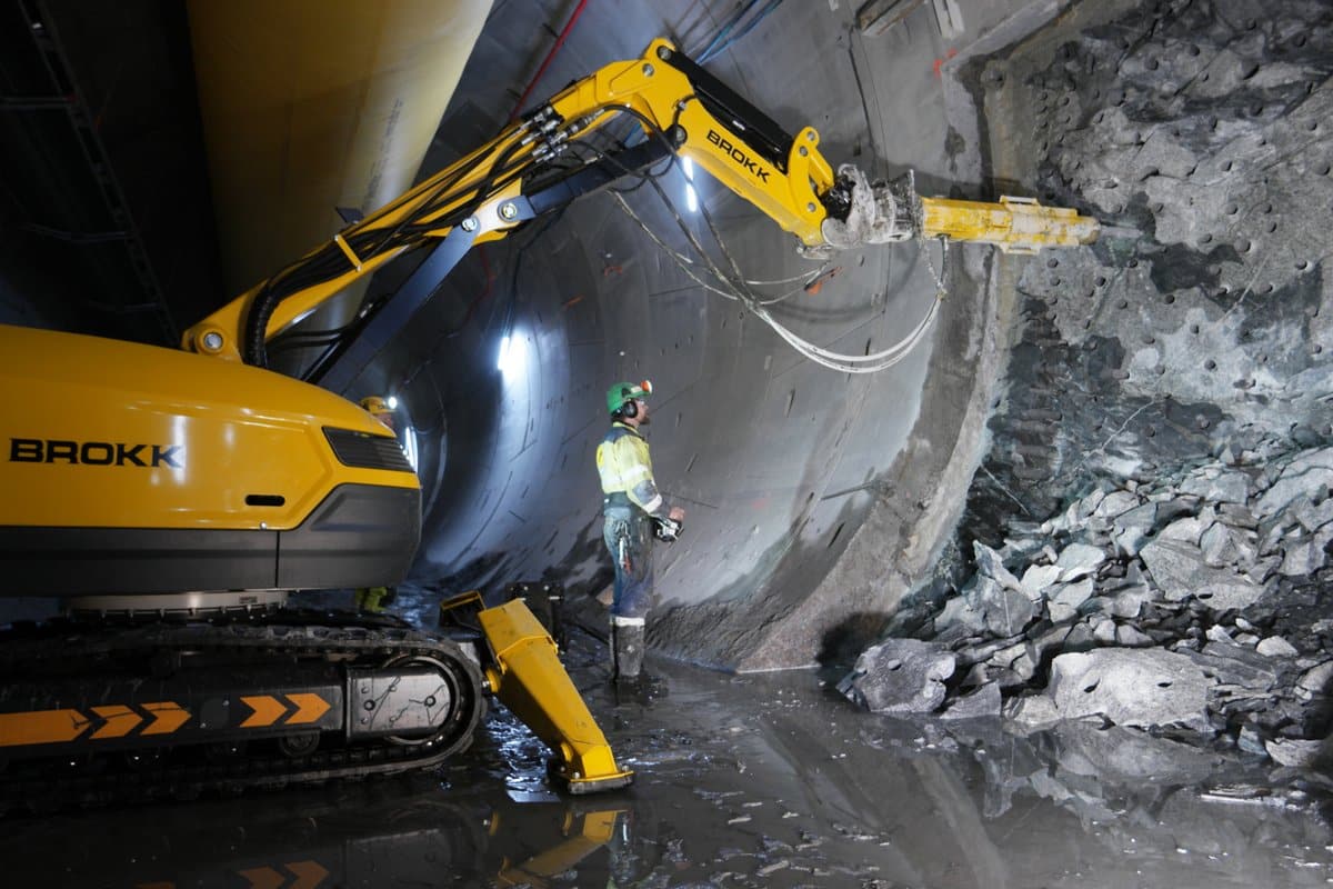 Underground Demo Expert Brokk Increases Safety and Productivity in