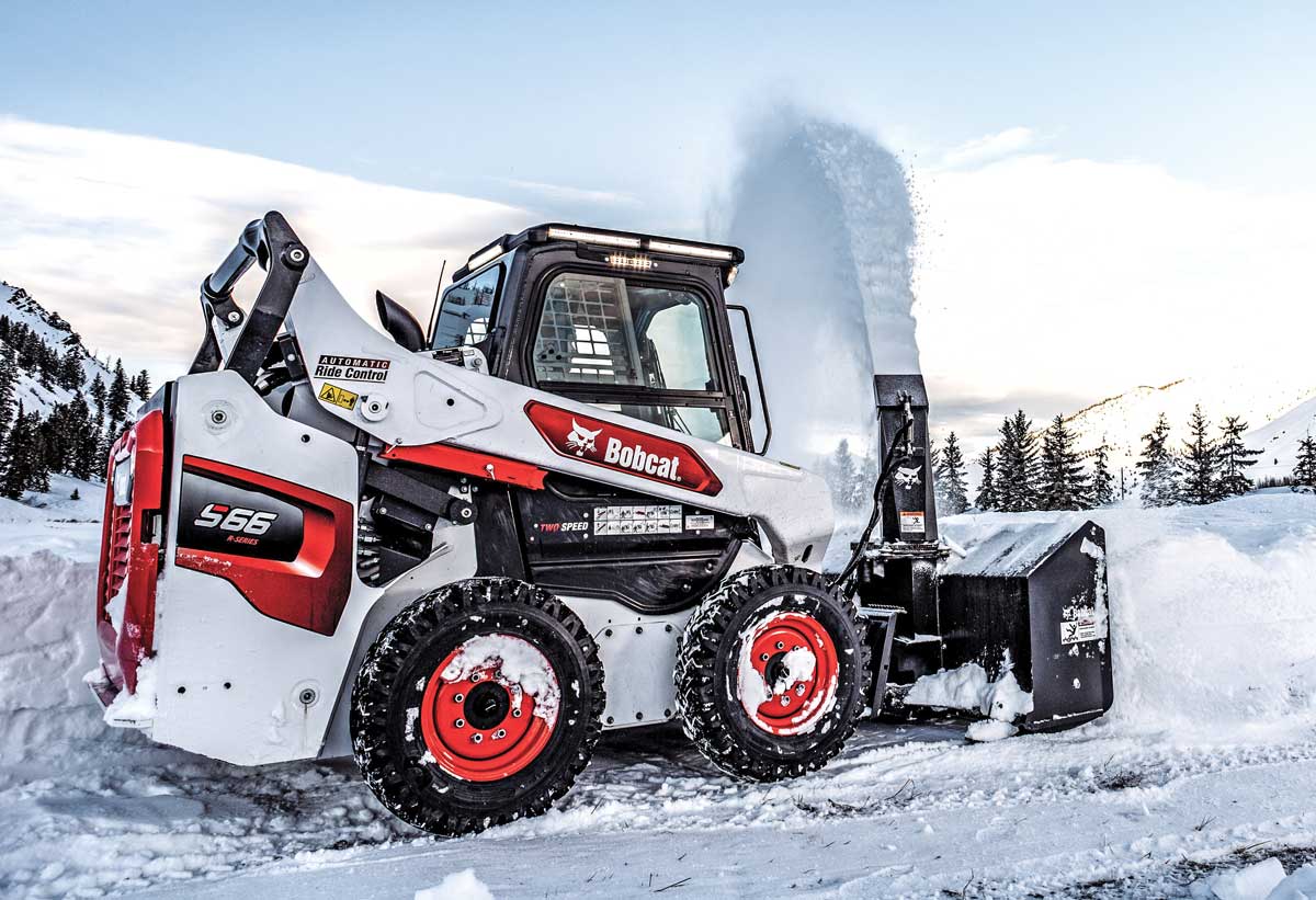 Renting Skid Steers for Snow Removal