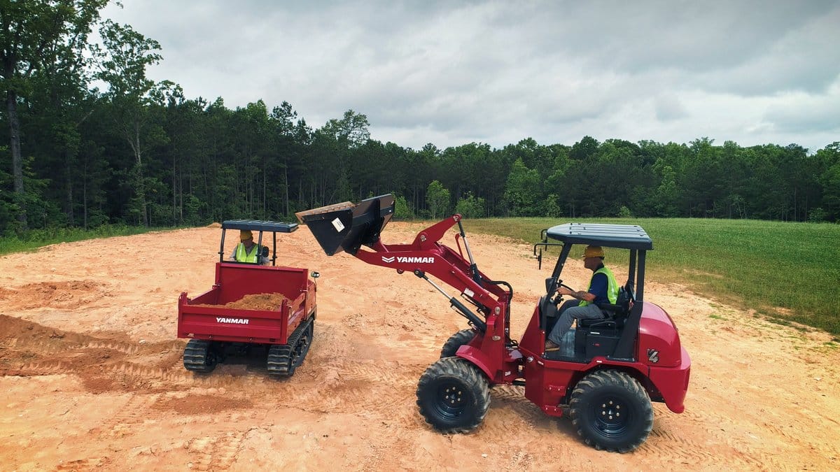 Let's Take a Look at Yanmar's Compact Wheel Loader Lineup (Now in Red