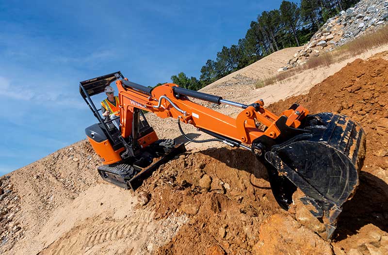 Hitachi excavator