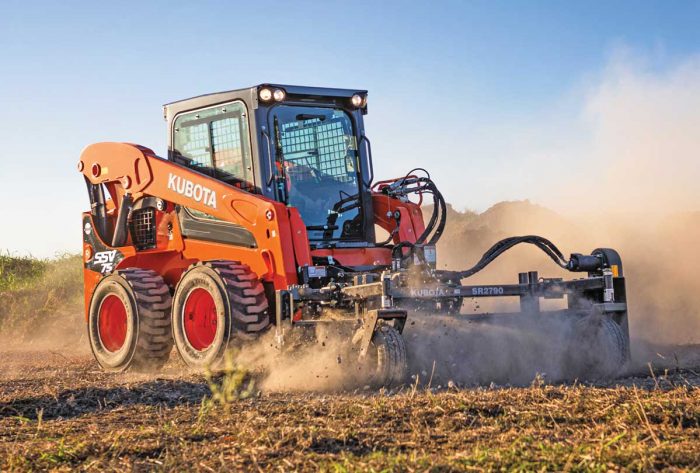 Kubota’s SSV75 skid steer