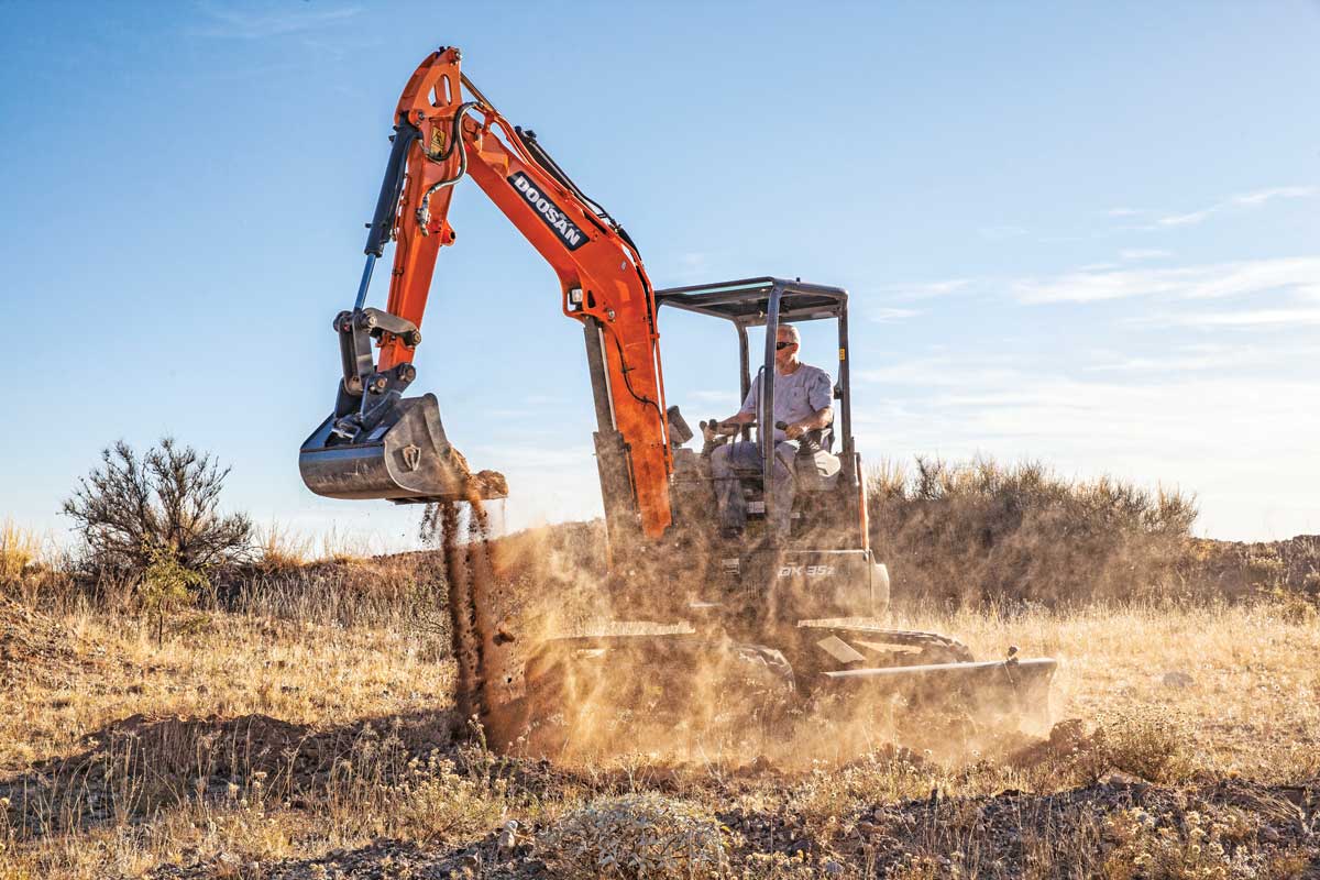 SPARTAN MINI EXCAVATOR MULCHER ATTACHMENT