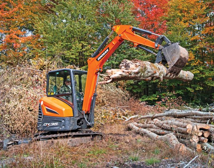 Get a Grip! Thumbs and Grapple Attachments for Compact Excavators