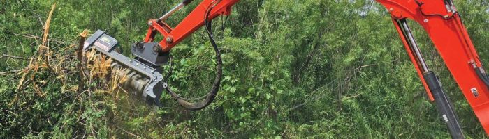 Loftness mulching attachment