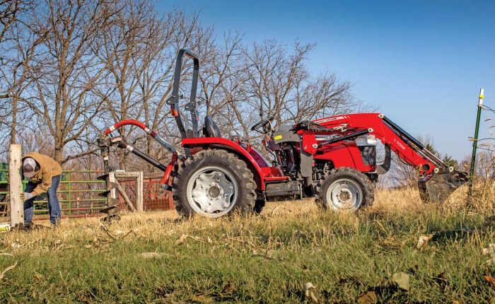 Massey tractor
