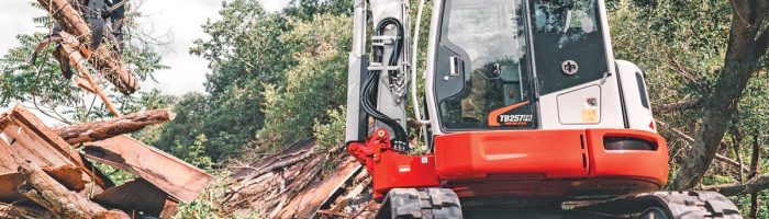 Takeuchi TB257 excavator
