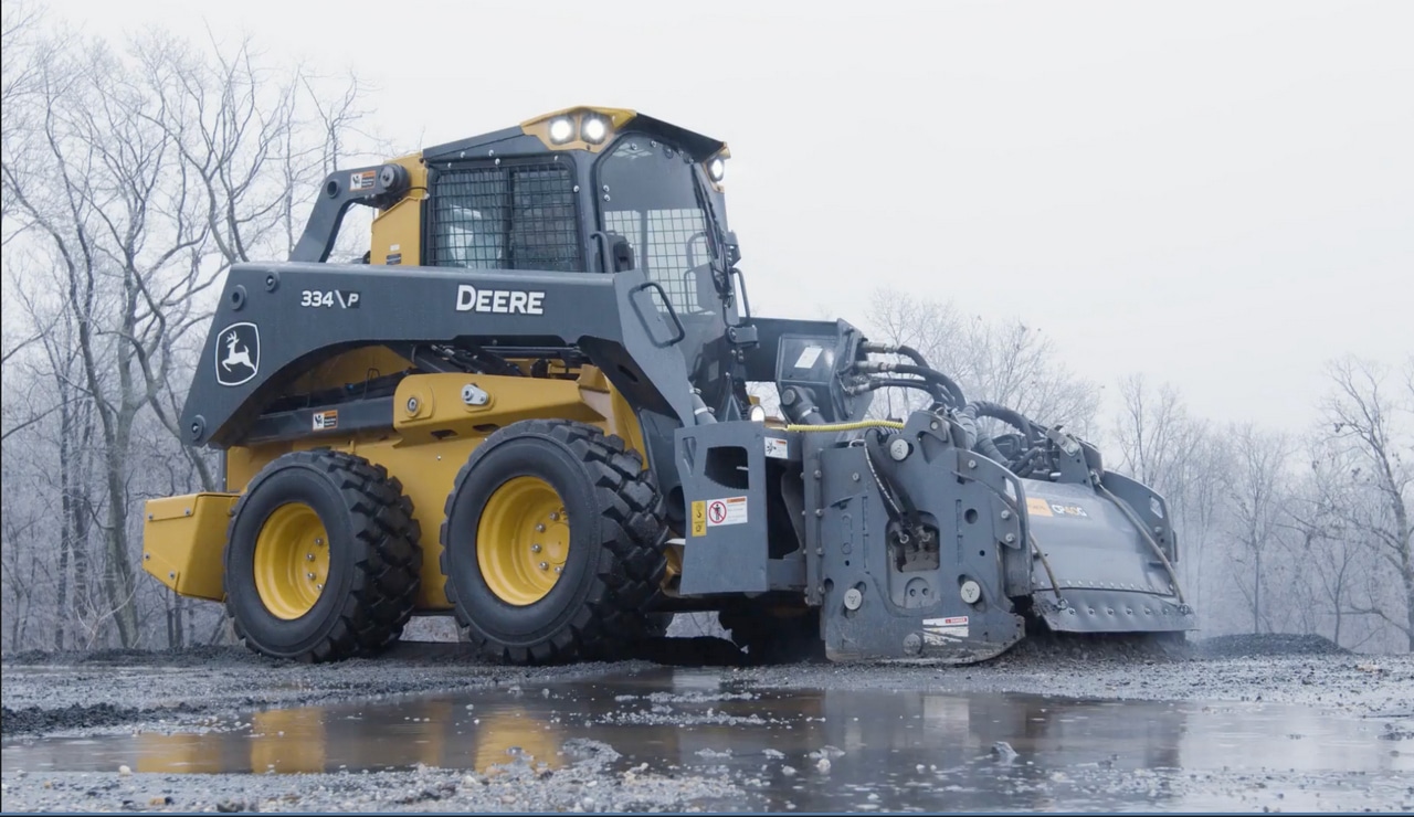 CONEXPO John Deere Showcases Its Biggest Track Loaders and Skid Steers