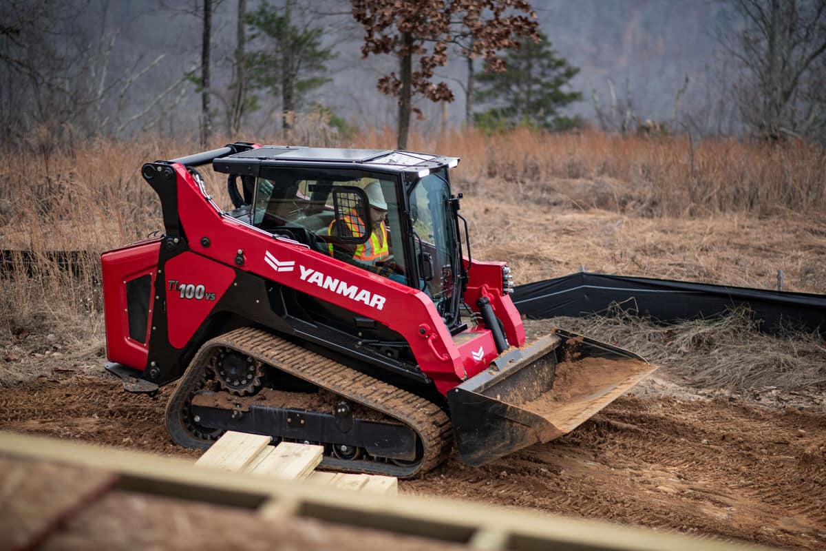 Yanmar Details Its First Compact Track Loader the Big TL100VS