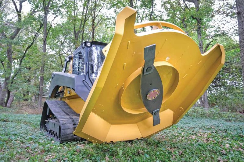 Choice Brush Cutting Attachments for Track Loaders and Mini Excavators Compact Equipment Magazine