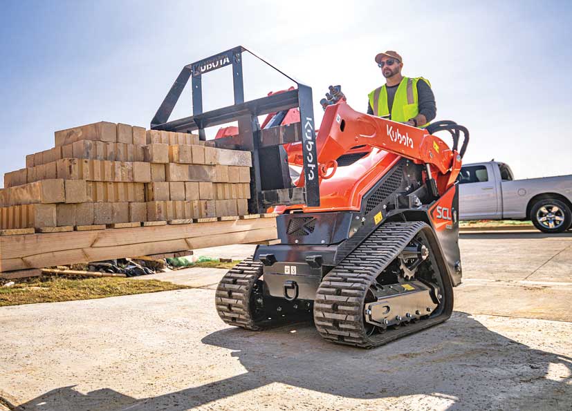 Video: Kubota's SCL1000 Stand-On Compact Loader