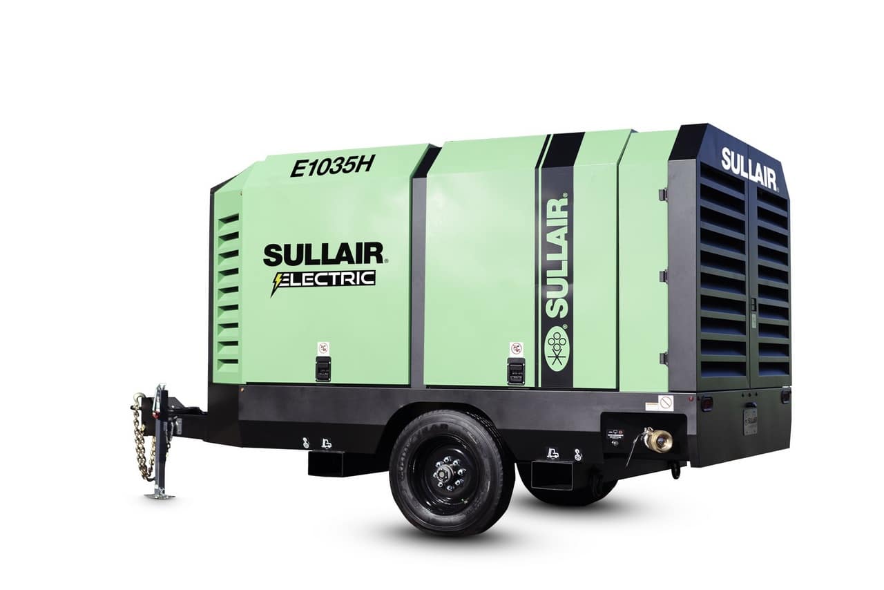 Sullair’s E1035H Electric Portable Air Compressor Wins CE Award