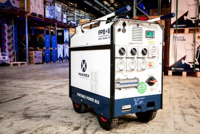 THE MAKINEX PORTABLE POWER BOX (PPB)