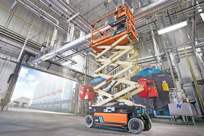JLG Davinci electric scissor lift