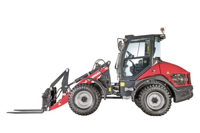 The new Yanmar V7 wheel loader