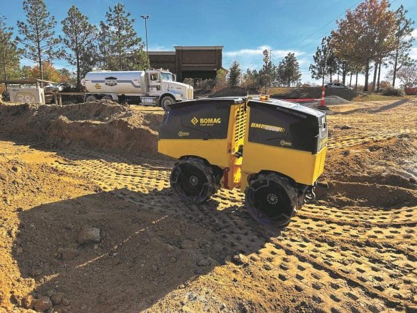 Bomag Improves Radio Remote Control on BMP 8500 Compactor