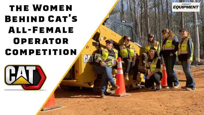 Machine Heads Video: Caterpillar Celebrates Women with an All-Female Operator Competition