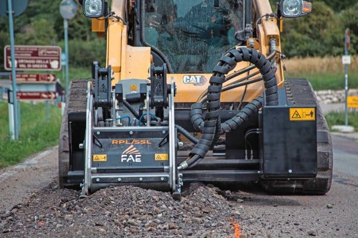 cold planer attachment