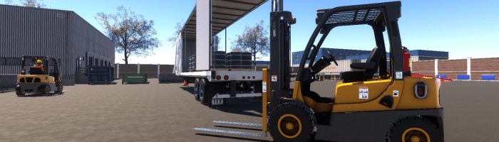 Forklift Safety Simulation Training Solution