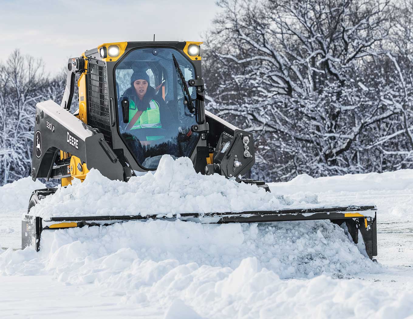 John Deere P-Tier Skid Steers and Compact Track Loaders