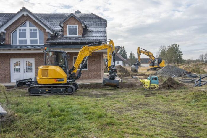 LiuGong 9057F mini excavator 