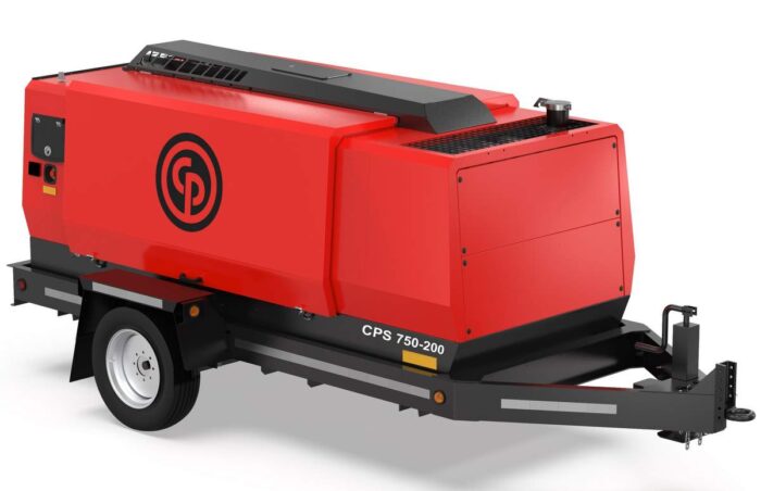 Chicago Pneumatic CPS 750-200 mobile compressor studio image