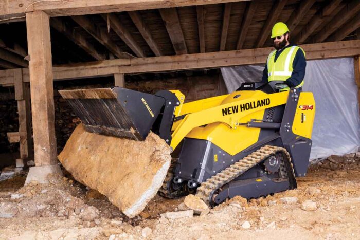 New Holland mini skid steer