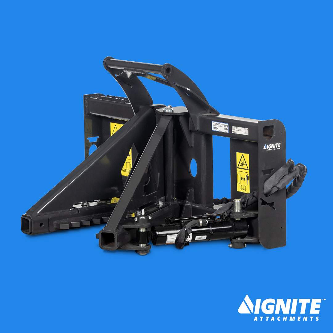 Ignite Attachments tree puller attachment on blue background