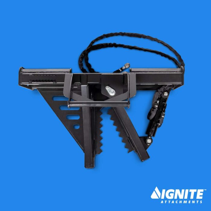 Ignite Attachments tree puller attachment on blue background 