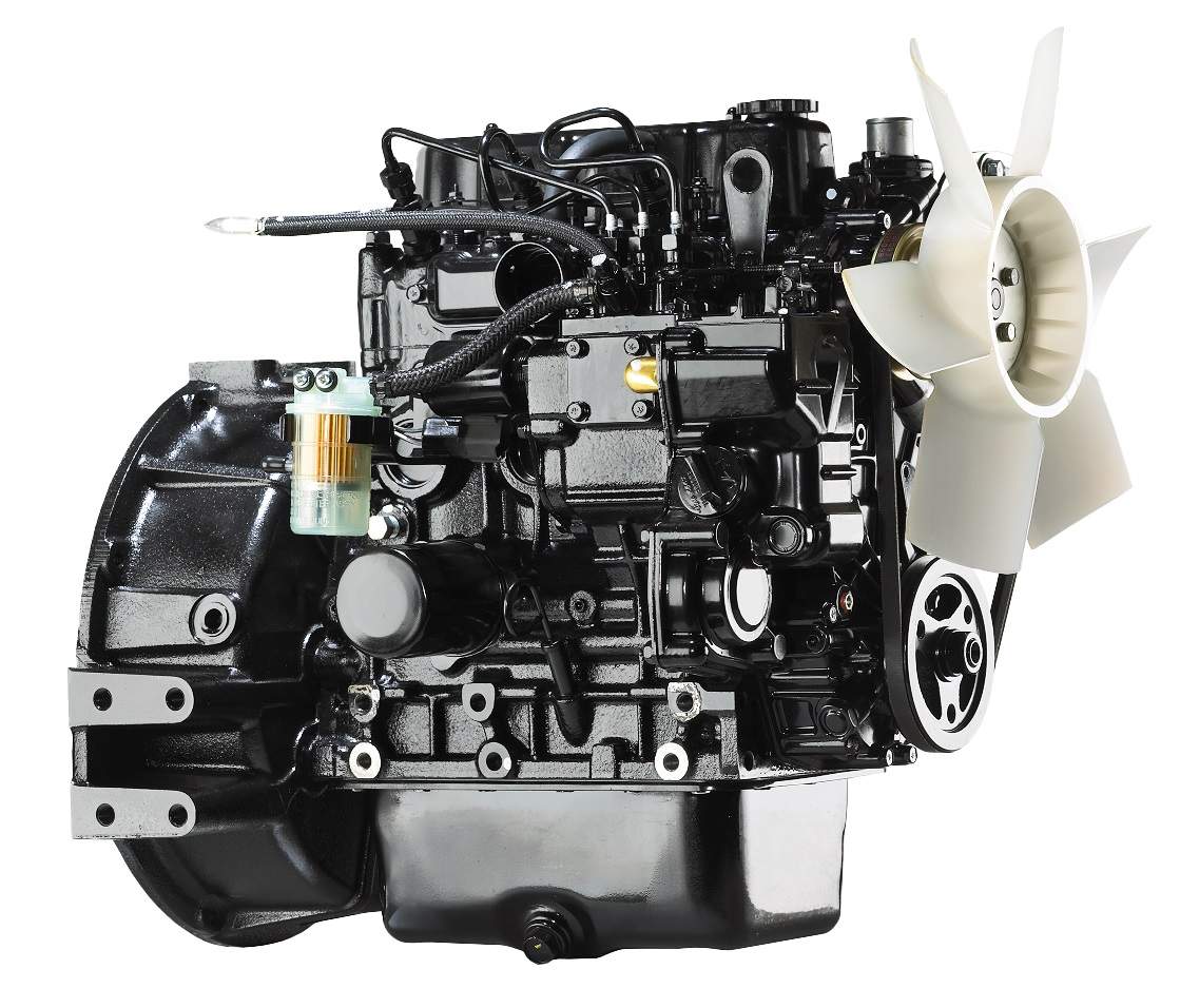 Hatz F Series diesel engine on white background 3F30