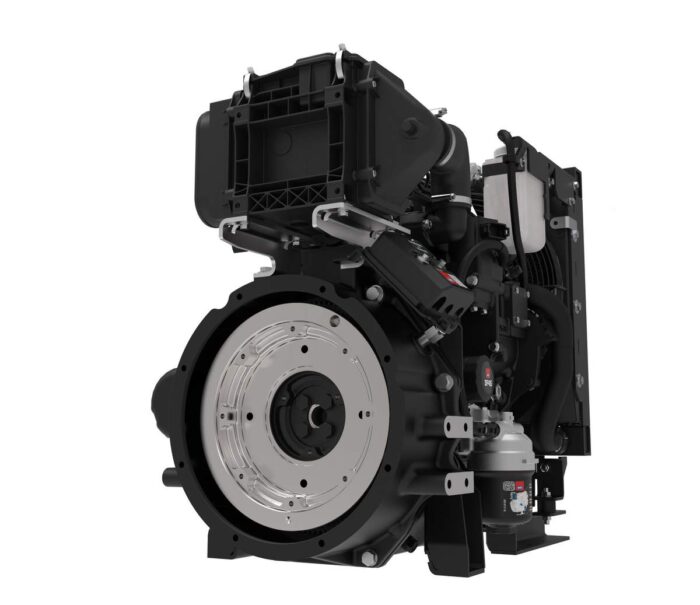 Hatz F Series diesel engine on white background 3F45E