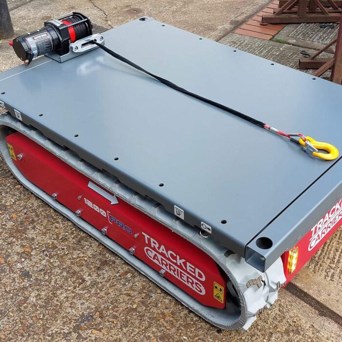 Aconda tracked carrier Winch