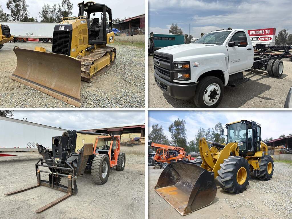 Bar None Auction Heavy Equipment items