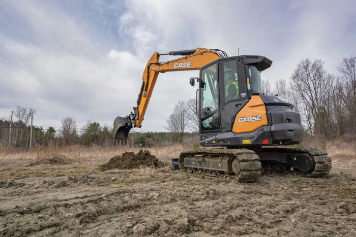 Case CX85E midi excavator