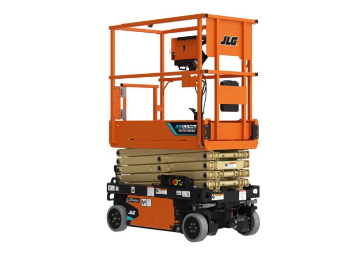 JLG ES1930M_Stowed micro scissor lift
