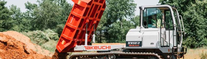 Takeuchi crawler carrier