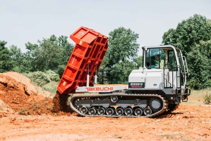 Takeuchi crawler carrier