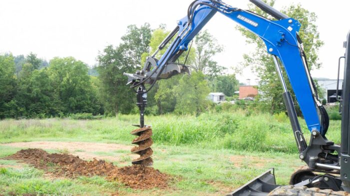 Blue Diamond auger