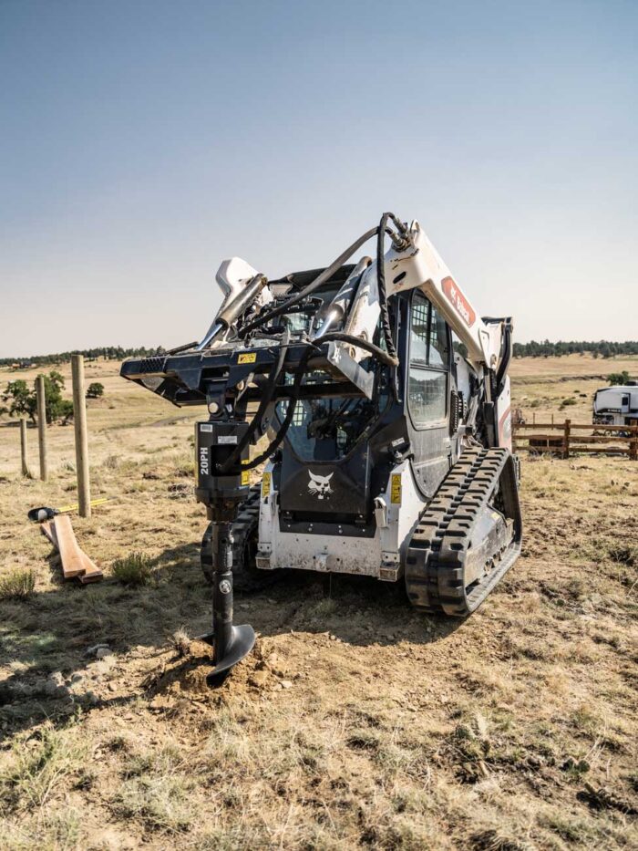 Bobcat auger