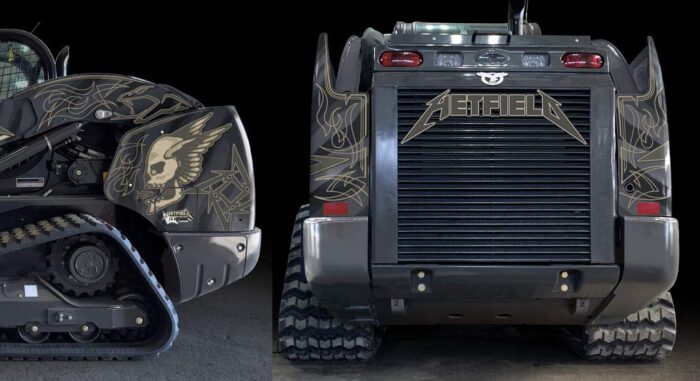 CASE Construction Equipment today unveiled the Hetfield Limited Edition TV450B