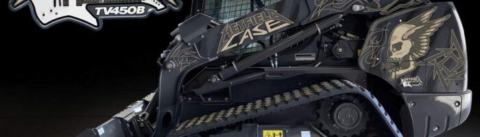 CASE Construction Equipment today unveiled the Hetfield Limited Edition TV450B