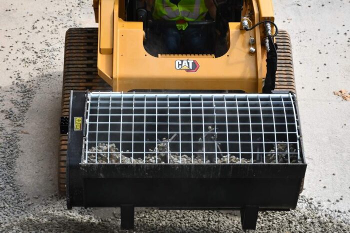 Cat 259 Mixing Bucket