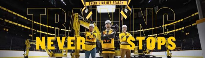 Caterpillar National Hockey League video thumbnail operators on ice