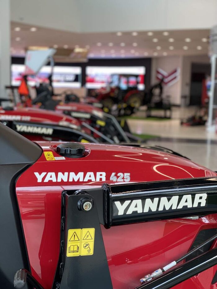 Yanmar CE Media Days EVO Center inside tractors