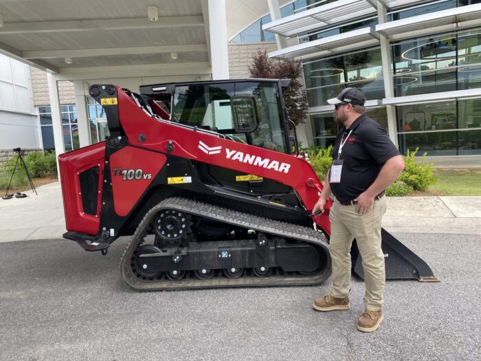Yanmar CE Media Days EVO Center compact track loader 