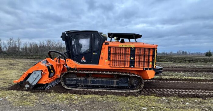 FAE SFM/PT head for PT300 brush clearing tractor.
