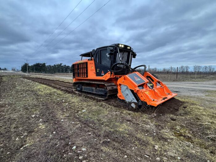FAE SFM/PT head for PT300 brush clearing tractor.