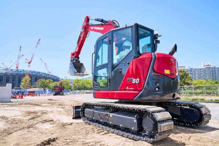 Yanmar mini excavator