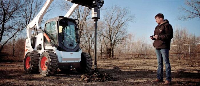 Bobcat remote controlled option