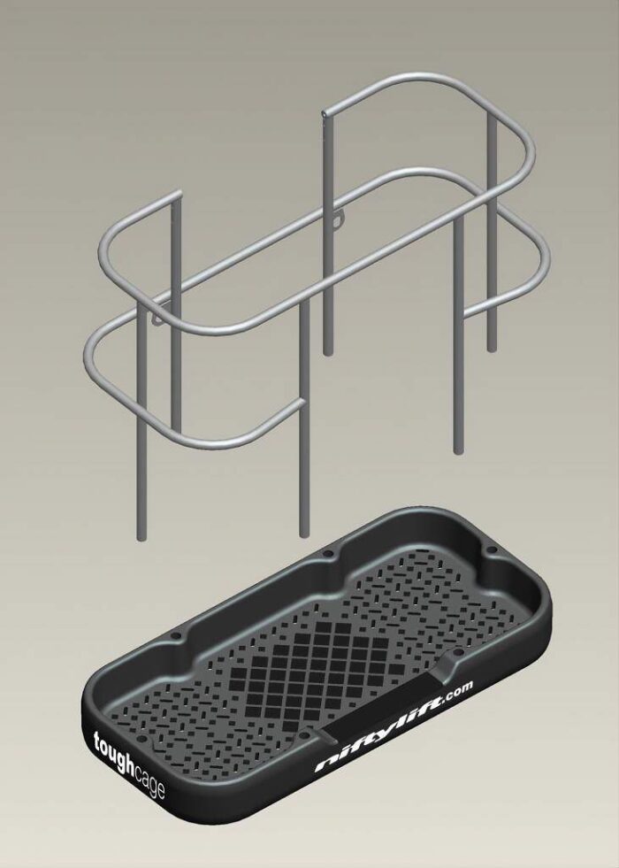 Nifty ToughCage provides extra strength.